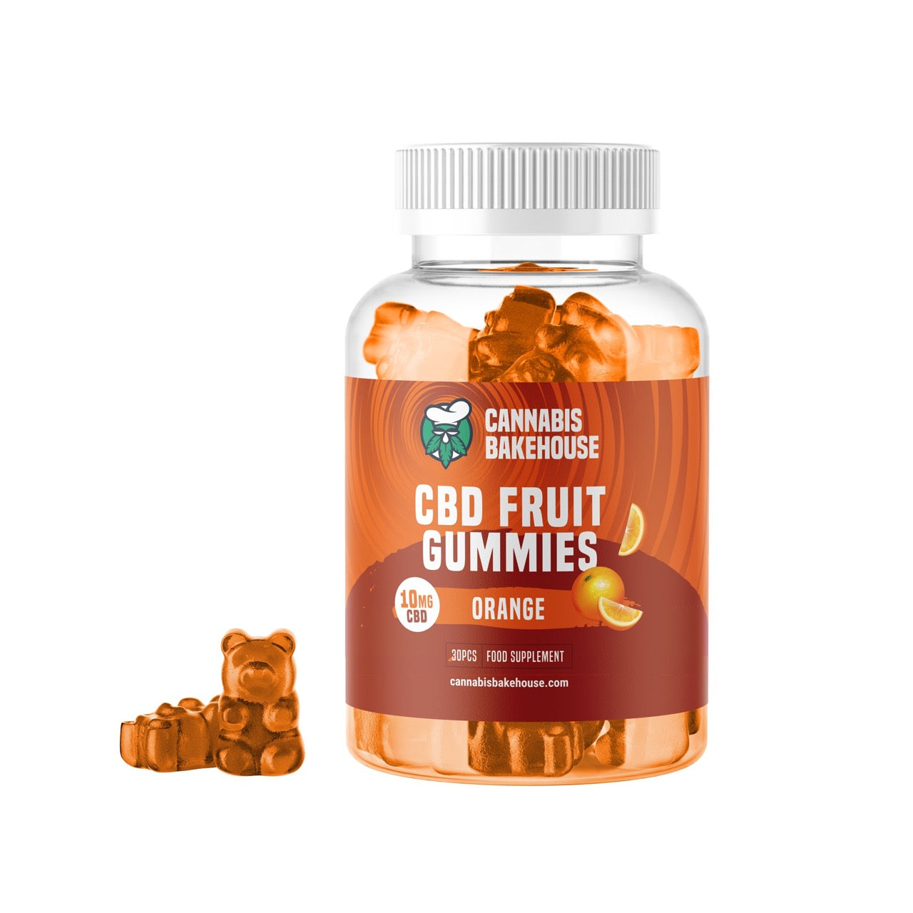 CBD Gummy Bears (30 pcs / 10mg CBD per Gummy) - mamamary